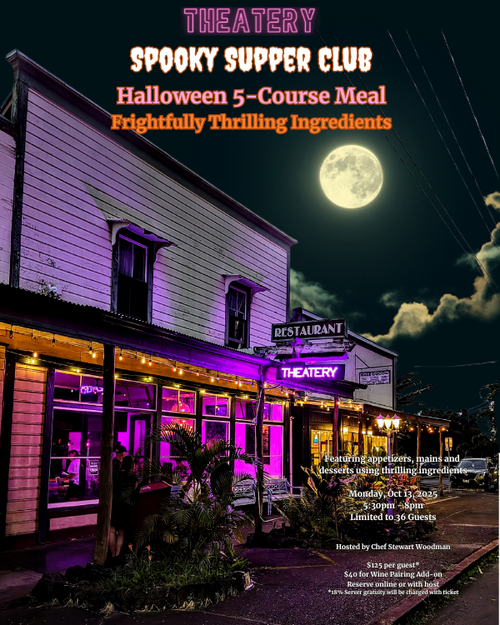 October Supper Club - Scary Foods 5 Course Meal