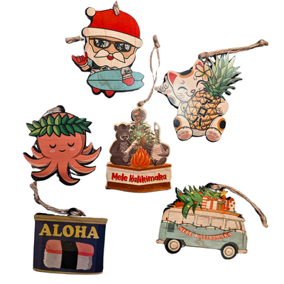 Mele Kalikimaka Ornaments