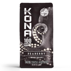 Peaberry Kona Coffee - 100% Hawaiian Grown Coffee - Puna Chocolate