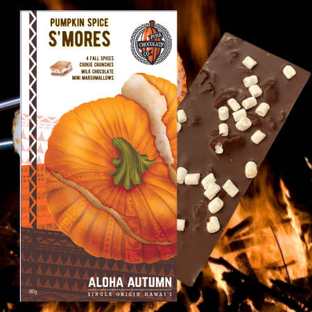 Seasonal Chocolate - Pumpkin Spice S'mores