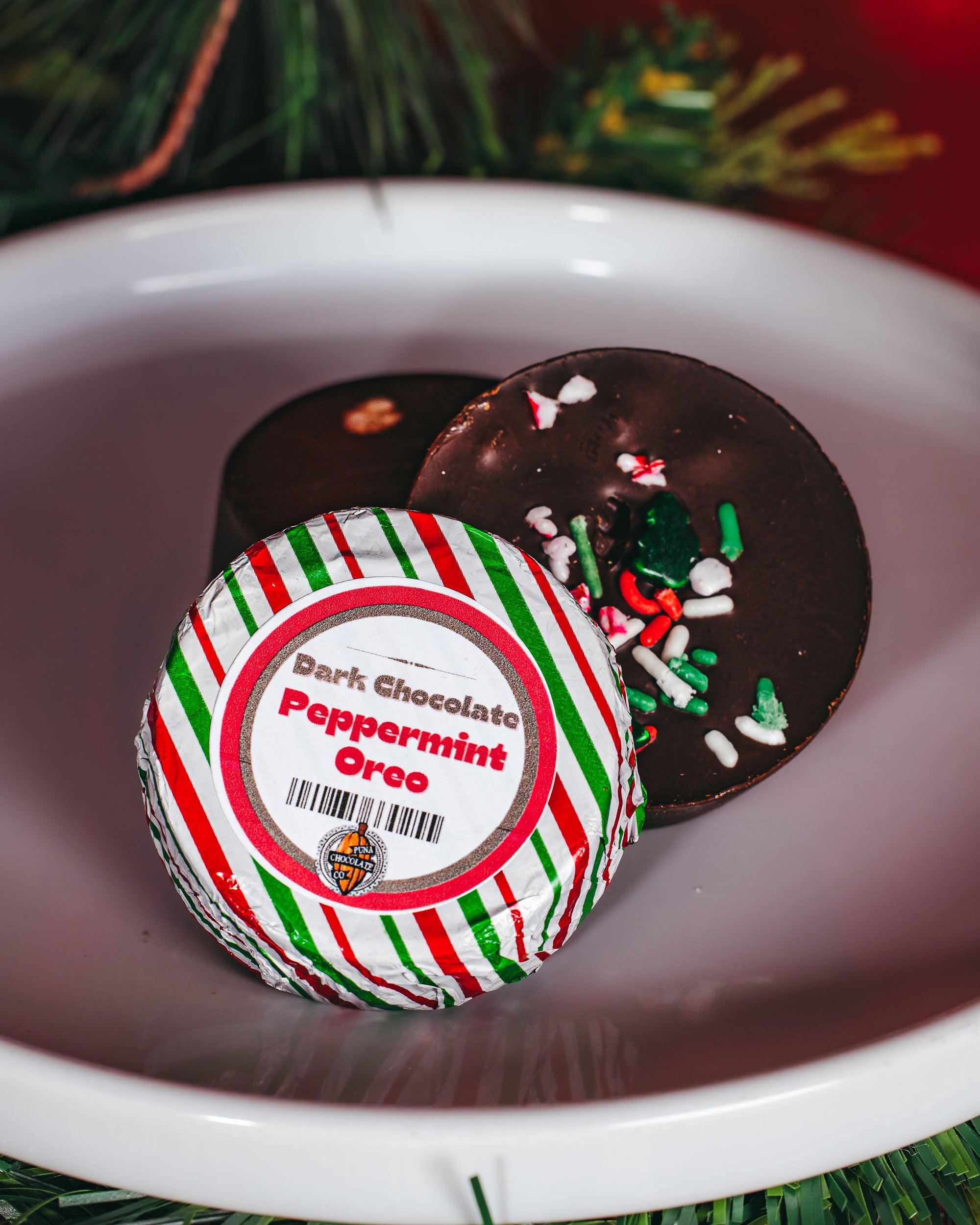 Peppermint - Dipped Cookies