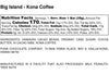 Kona Coffee & Puna Nibs - 70% Dark Chocolate Bar
