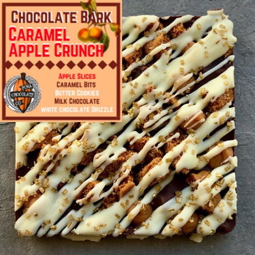 Caramel Apple Chocolate Bark