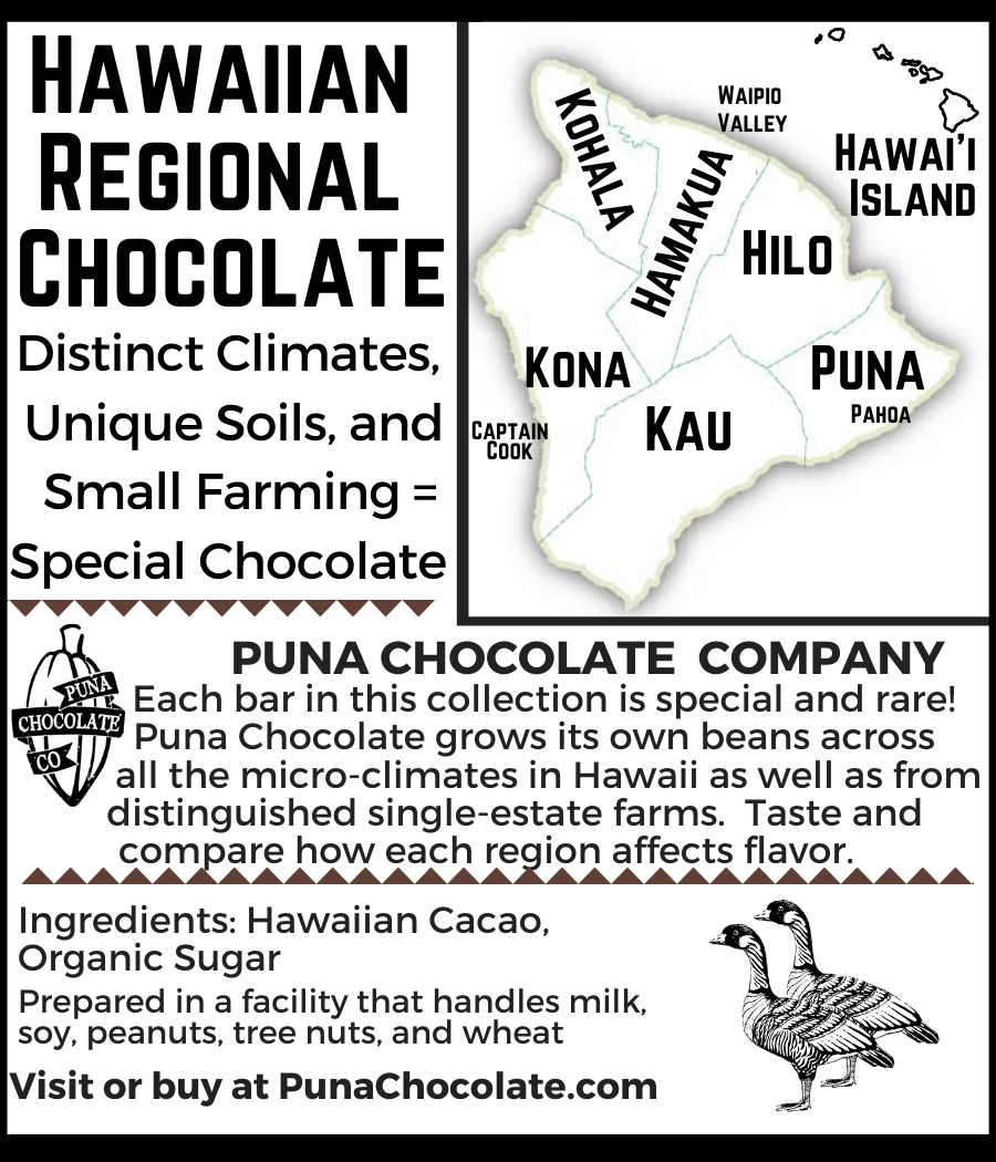 Captain Cook, Kona Regional 70% Dark Chocolate Bar - Single District
