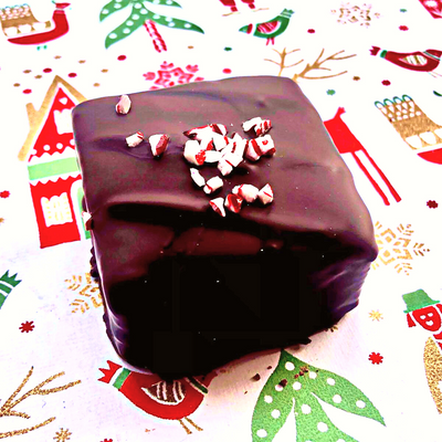 Coming Soon - Vanilla Marshmallows in Dark Chocolate with Peppermint