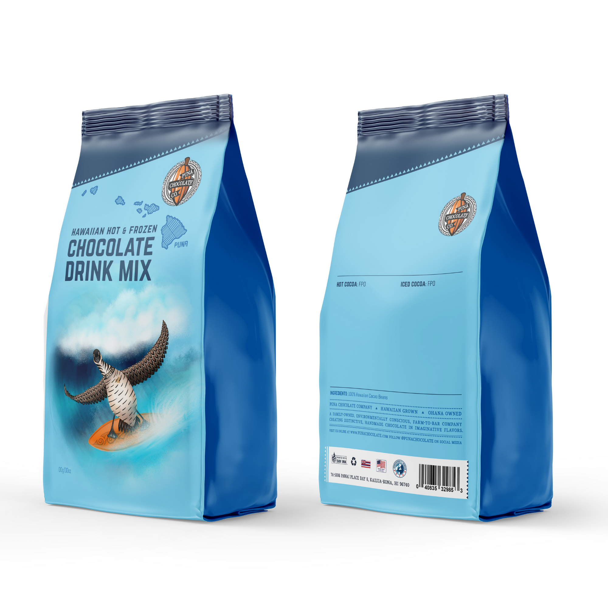 Frozen Hot Cocoa - Chocolate Mix - Puna Chocolate Company Frozen Hot Cocoa - Chocolate Mix - Puna Chocolate Company