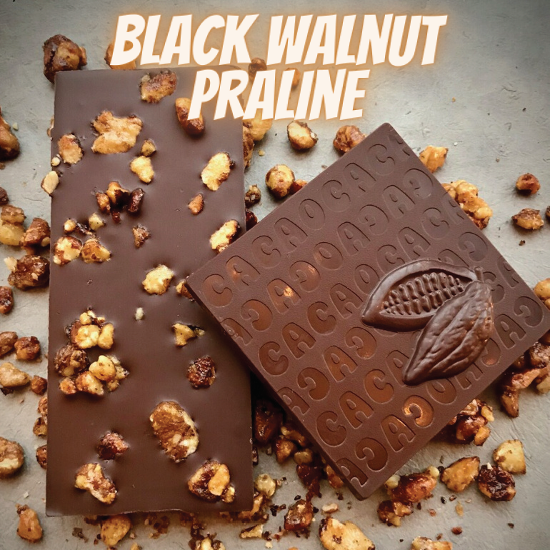 Black Walnut Praline - Dark Chocolate