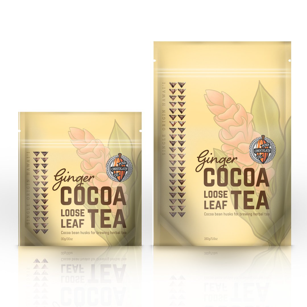 Ginger Cocoa Tea - Puna Chocolate Company Ginger Cocoa Tea - Puna Chocolate Company