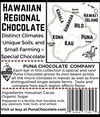 Kona Regional 70% Dark Chocolate Bar - Single District 2 Ingredients