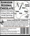 Puna Regional 70% Dark Chocolate Bar - Single District 2 Ingredients